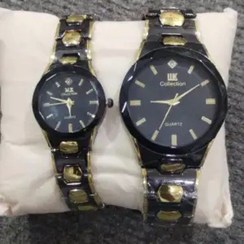 Elegant Couple Watch Set – Luxury Quartz Wristwatches for Him & Her