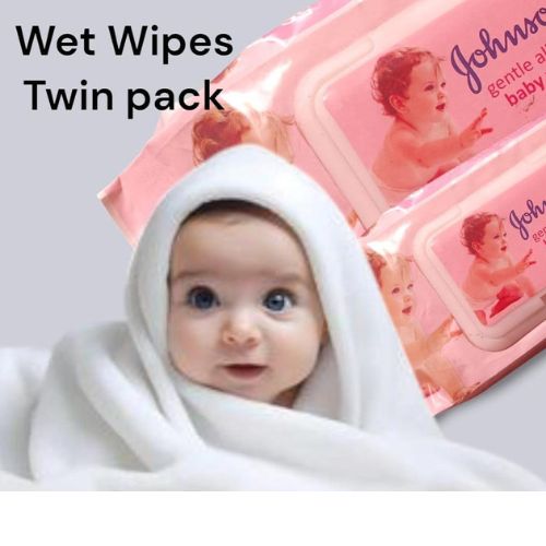 Baby Wet Wipes - Pack Of 2 - Gentle & Effective Cleaning