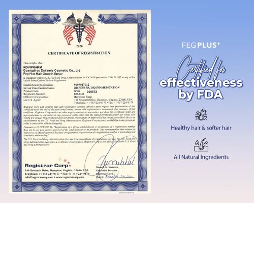 FEG Plus USA Hair Spray - 50 ML