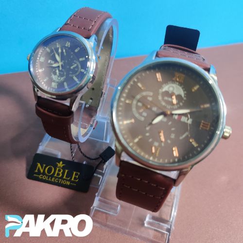 Premium Quality Set of 2 Watches for Couples With Box