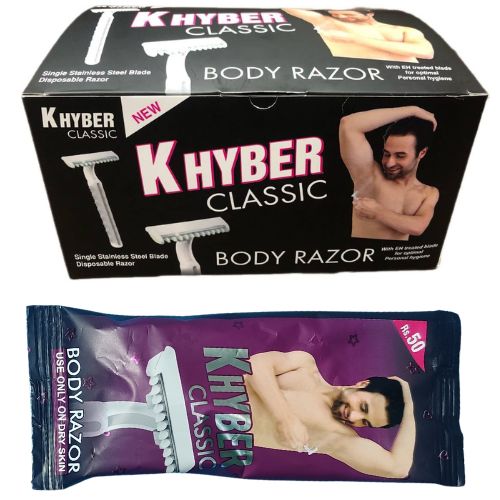 Khyber Male Body Razor - Smooth & Skin-friendly