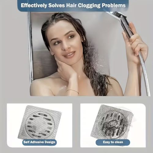 (Pack of 10) Multifunctional Drainer Net for Bathroom & Kitchen