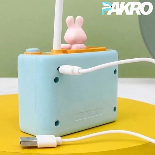 3-in-1 Camera Design Desk Lamp with Pen Holder and Pencil Sharpener