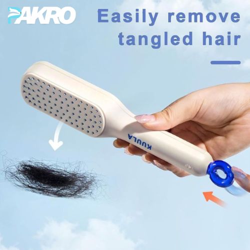 Foldable Hair Tooth Comb Portable Travel Soft Brush