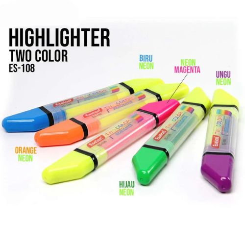Double Sided Highlighter Pen l Unique Highlighter Marker For Marking