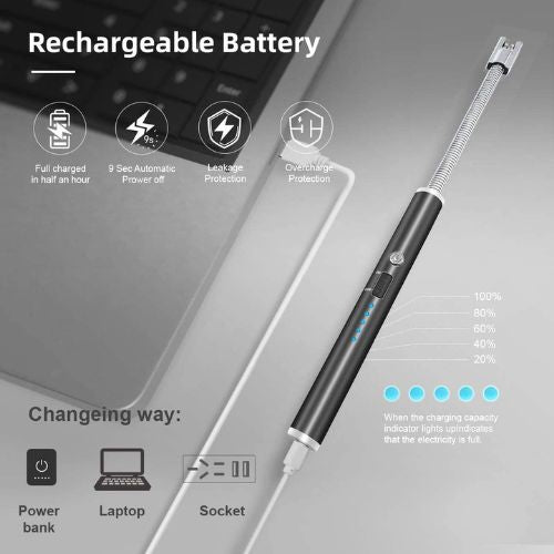 Eco-Friendly Gas Lighter | 1 Pc Compact Tool for Smart Kitchen Designs