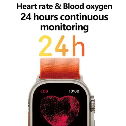 H11 Ultra Smart Watch 49 MM 1.9 inch IPS LED Full Screen Bluetooth Calling Wireless Charging