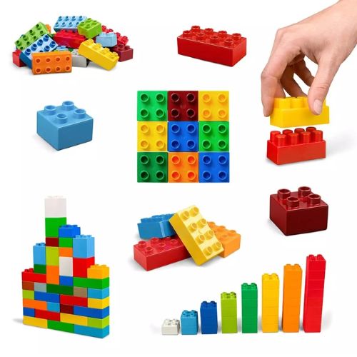 72 Pcs Building Blocks with Zipper Bag | Toy Set For Kids
