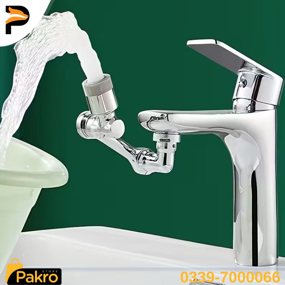 Rotatable Kitchen & Bathroom Washbasin Tap - Water Saving Bubbler Nozzle