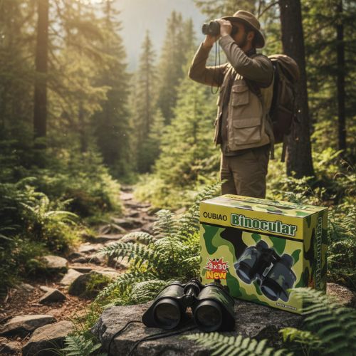 Kid’s Explorer Binoculars – 8x30 Optical Lens for Fun & Learning