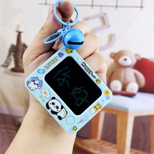 Cute Portable Mini Drawing Board Keychain - Small Writing Pad