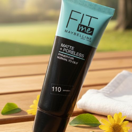 Maybelline Fit Me Matte + Poreless Liquid Foundation – Shade 110 Porcelain