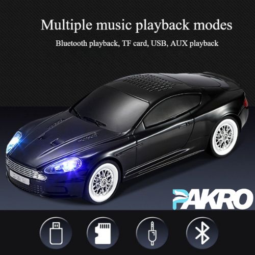 WS-593 Car Wireless Sound Bluetooth Speaker with LED Lights