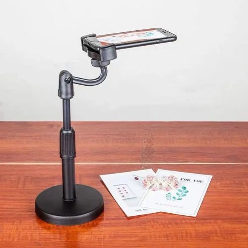 360 Rotation Mobile Phone Holder Tripod Stand - Live Selfie Mobile Holder
