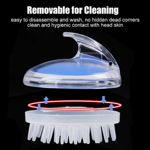 Hair Wash Brush & Scalp Massage Comb – Anti-Dandruff Haircare Brush