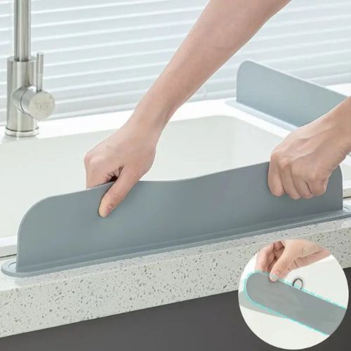 Silicon Sink Splash Guard Durable Quality Comfortable Use (Random Color)