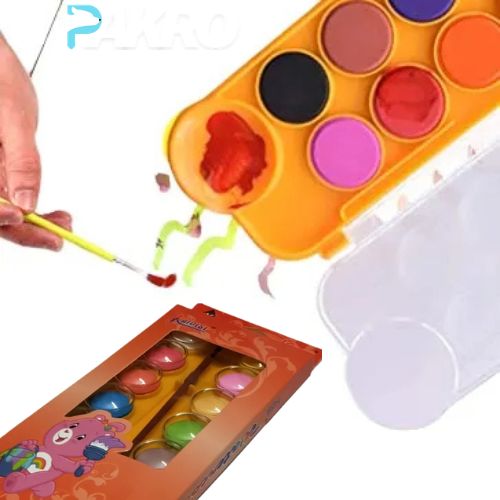 16 Pack Water color Paint Set with Brush for Kids