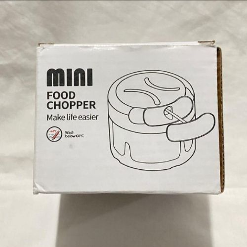 1 Pc Manual Food Chopper - Mini Garlic Grinder, Hand Pull Cutter