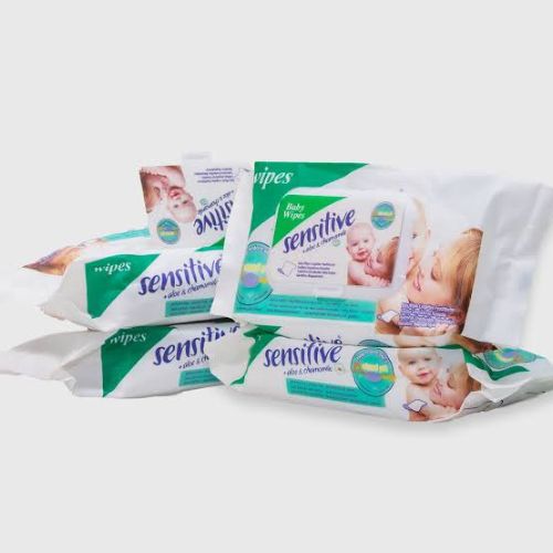 Ultra-Soft Sensitive Baby Wipes — Pure Water-Based & Dermatologist-Tested Care