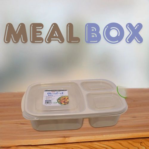 Meal-It 3-Compartment Lunch Box (1000 ml Large) Pakro Store