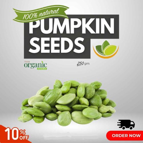 Premium 100% Natural Pumpkin Seeds Without Shell – Fresh & Crunchy