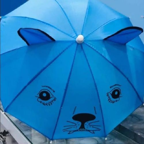 Kids 1 Pc Polyester Umbrella - Durable and Portable Design