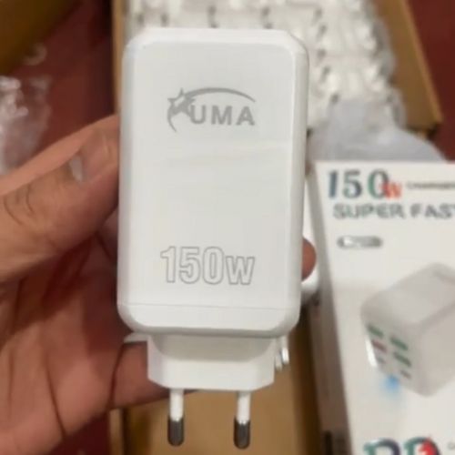 150W Super Fast Charger High Speed Charging Durable Quality (Without Cable)