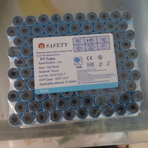 100Pcs - Blood Collection Tube Durable Quality Reliable Utility Comfortable Use - 2ML