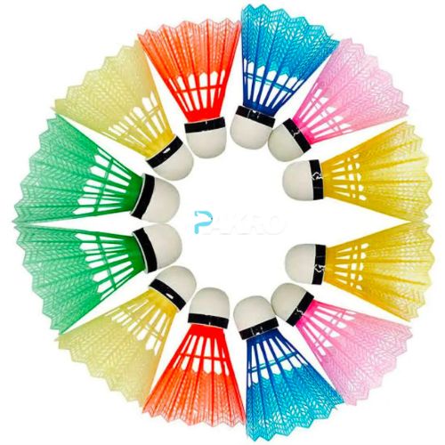 Plastic Badminton Shuttlecocks - Durable Like Flight Shuttles