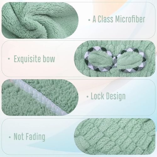 Ultra Absorbent Microfiber Hair Drying Towel For Women