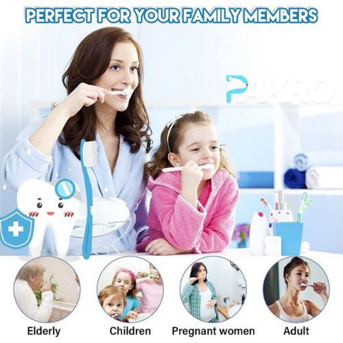 Adult Nano Toothbrush Ultra Soft Toothbrush with Micro Bristles