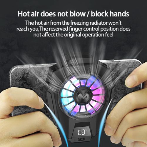 DL05 RGB Memo Mobile Phone Radiator Gaming Cooler Fan