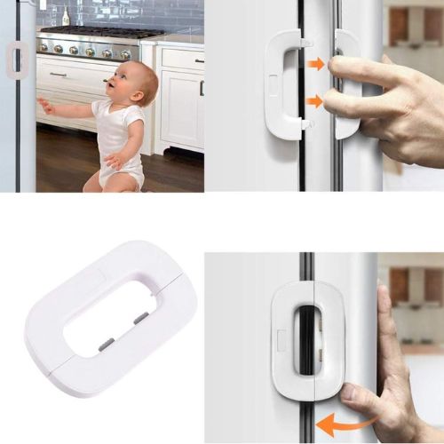 Self Adhesive Child Safety Refrigerator Lock