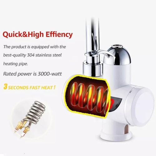 Electric Kitchen Instant Water Heater Tap | Instant Hot Water Faucet