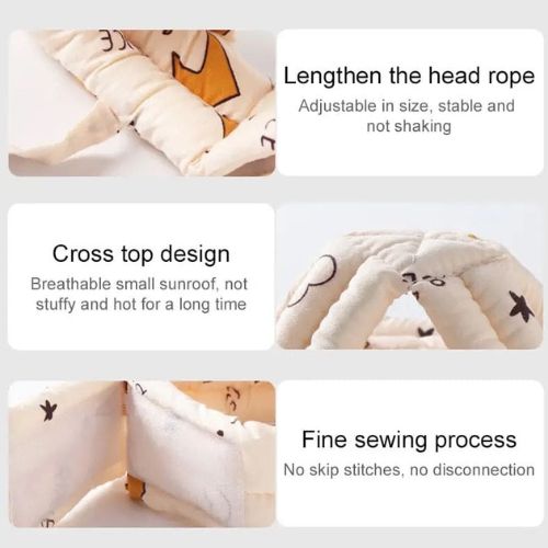 Baby Hat Protector Toddler Children Crawling Walking Safety Helmet