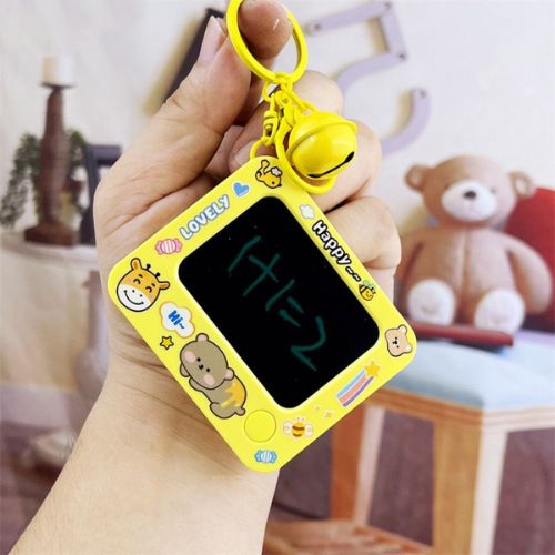 Cute Portable Mini Drawing Board Keychain - Small Writing Pad