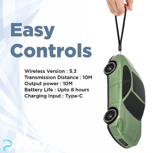 B5 Car Model Wireless Speaker with Solar Charging Function