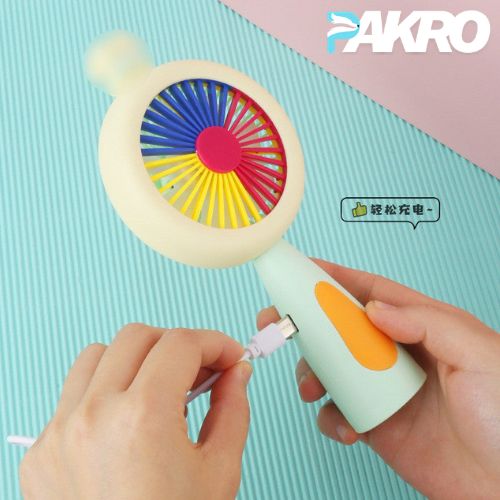 Rechargeable & Portable LED Lighting Mini Fan