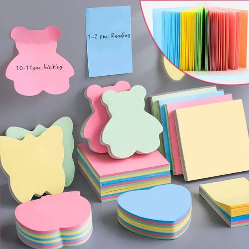 Sticky Notes Random Design Fancy sheets - Home & Office Accessories