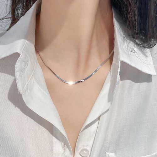 AWT-179 Thin Snake Chain- Golden & Silver