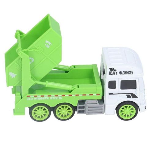 Green Garbage Truck Toy - 1 Pc for Boys and Girls Ages 1-10 Years