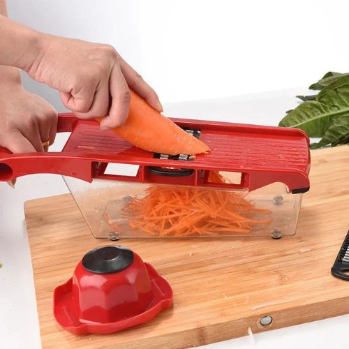 10 in 1 Mandoline Slicer Vegetable Cutter with Stainless Steel Blades