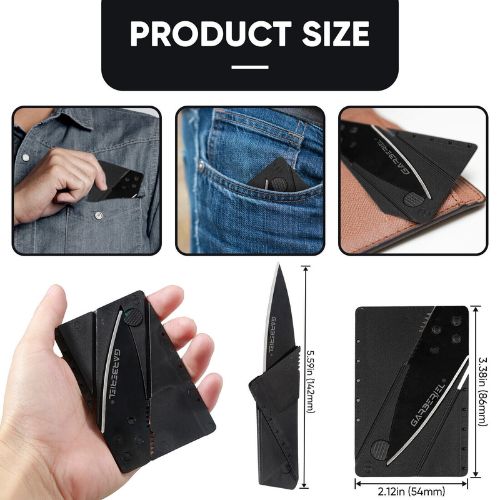 CardSharp Ultra Slim Folding Credit Card Knife