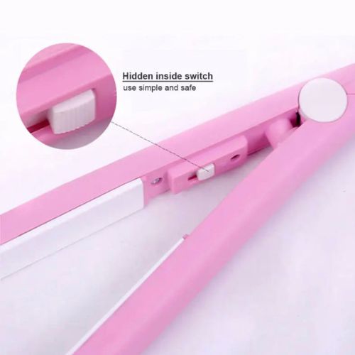 Portable Electric Hair Straightener - Mini Hair Curling Iron Machine