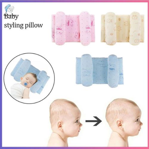 Soft Anti Twisting Head Compression Baby Pillow Breathable / Newborn Pillow