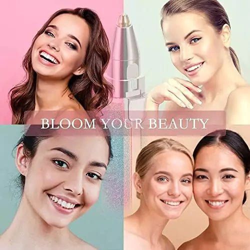2 In 1 Electric Eyebrow Trimmer And Shaver | Flawless Hair Remover For Women