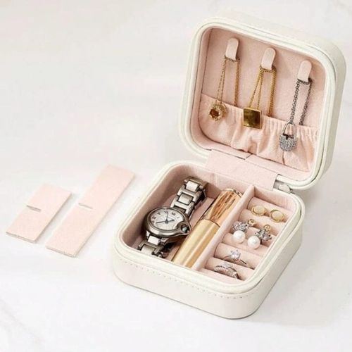 Mini Jewelry Organizer – Compact Storage Box, Practical Accessory for Women