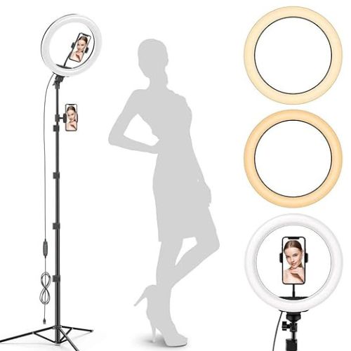Ring Light 36CM LED Kit [ Plastic ] with 7.5ft Tripod Stand