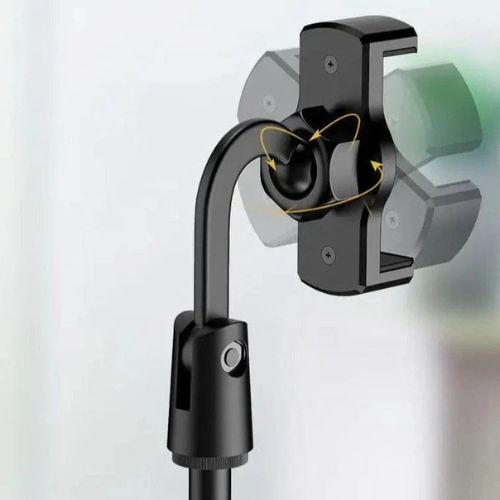 360 Rotation Mobile Phone Holder Tripod Stand - Live Selfie Mobile Holder