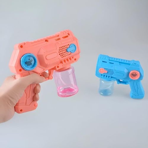 Electric Lighting Music Fully Automatic Bubble Gun